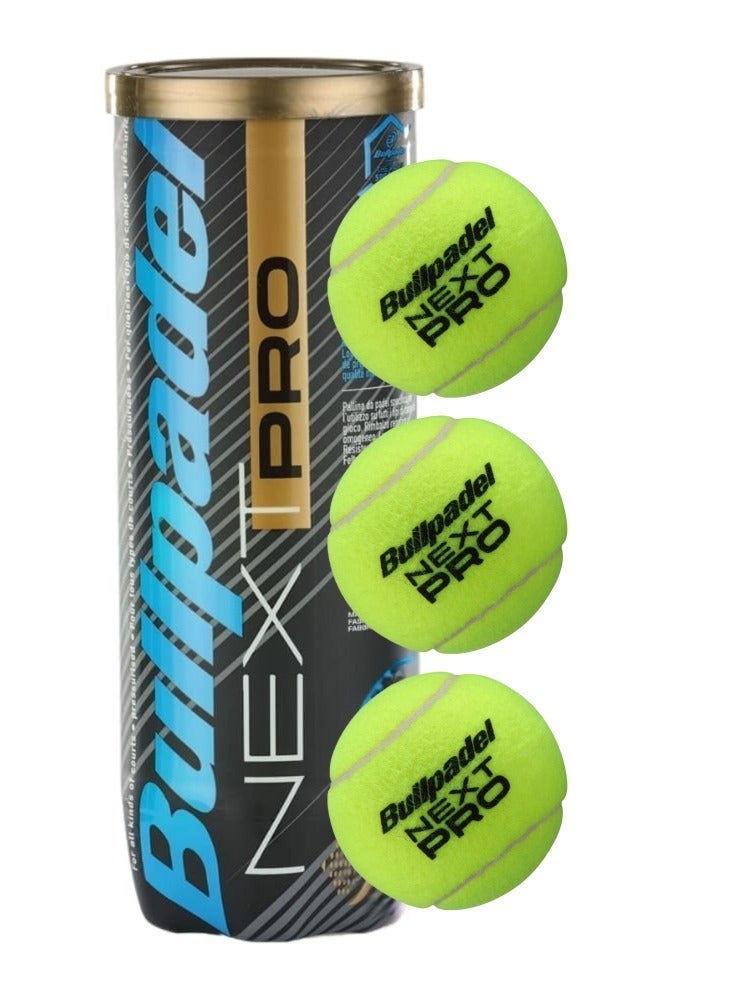Bullpadel FIP Next Pro Padel Ball Can (3 Balls) - Image 1